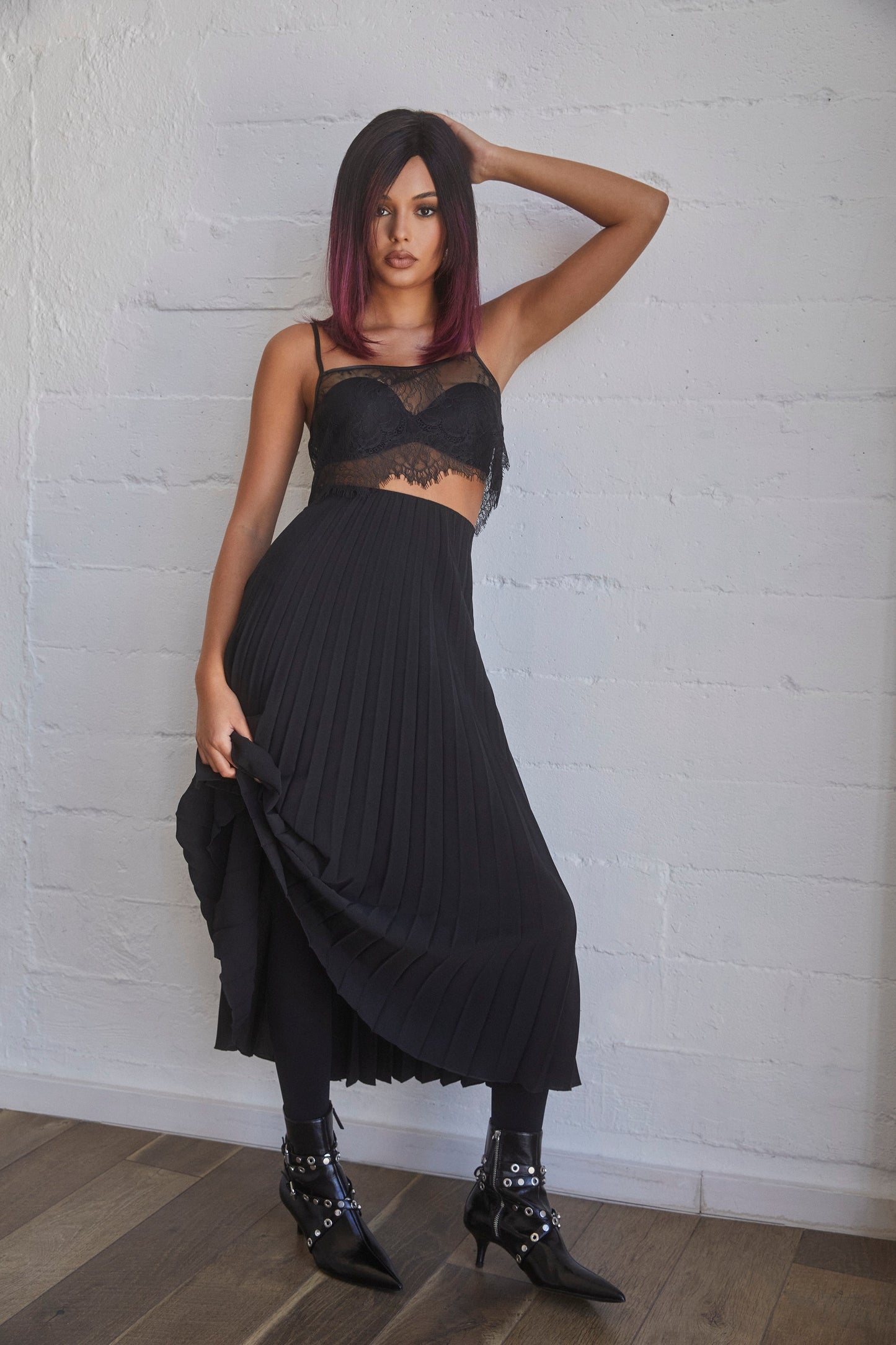 Dakota shown in Plumberry Jam-R