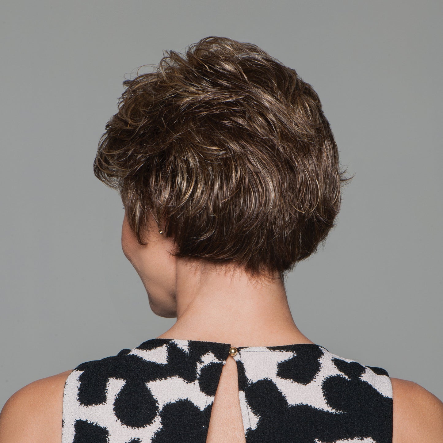 Perk by Gabor back view shown in G811+ Mahogany Mist