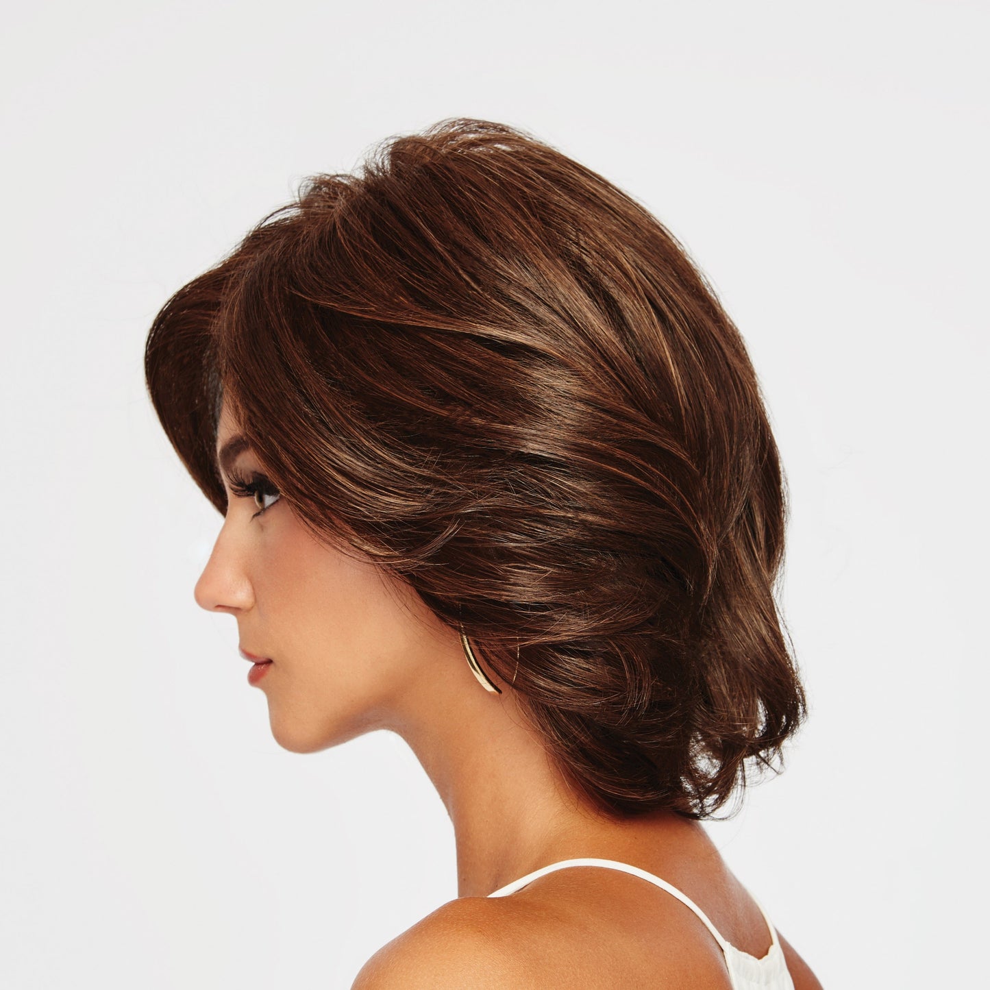 Crowd Pleaser side view shown in RL4/6 BLACK COFFEE
