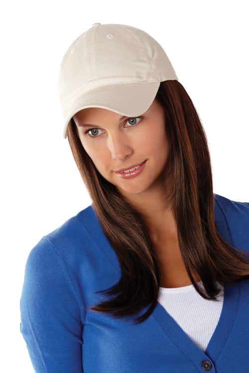 LONG HAT BEIGE by Henry Margu® (Hat with Hair)