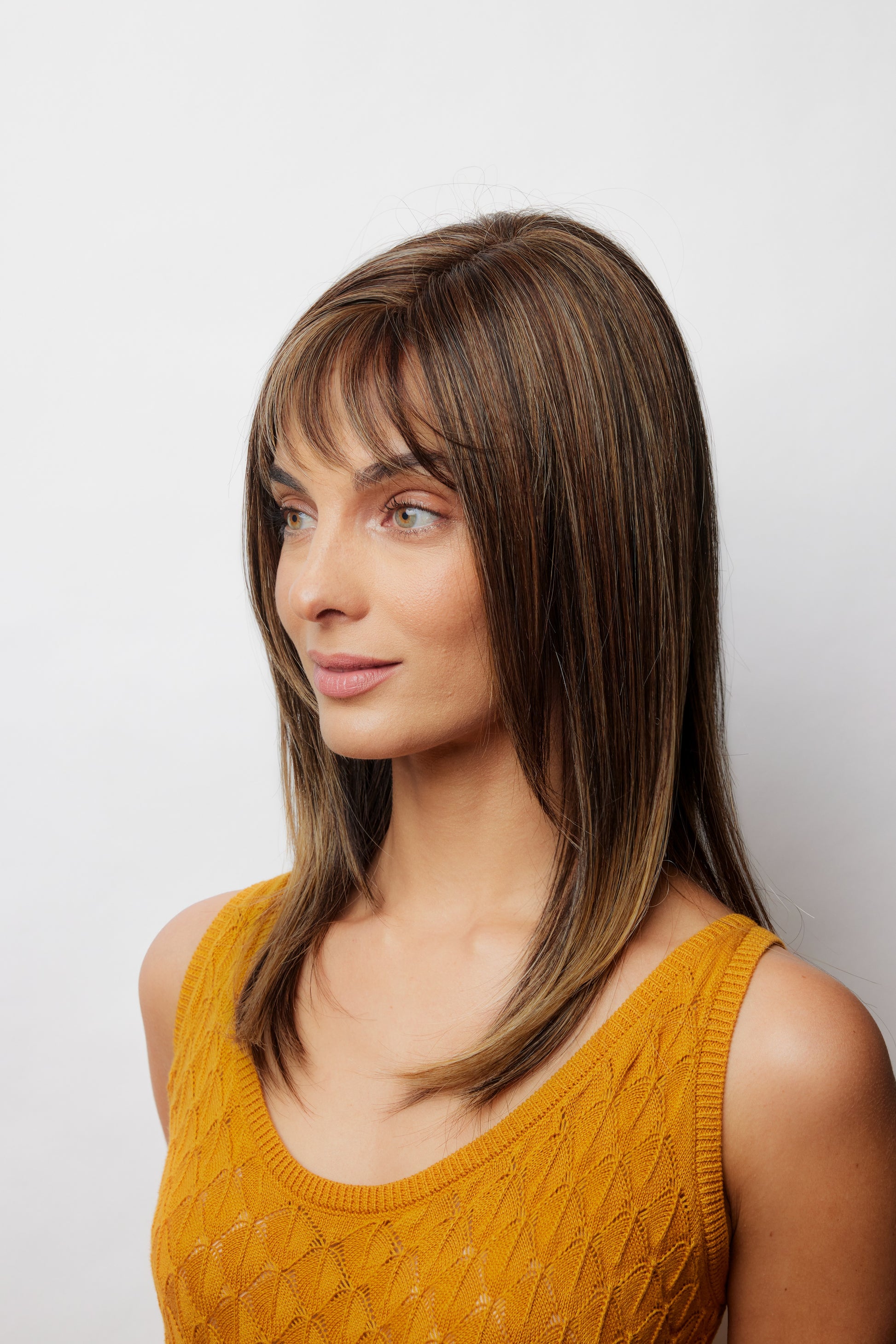 Arden side view shown in Chocolate Twist