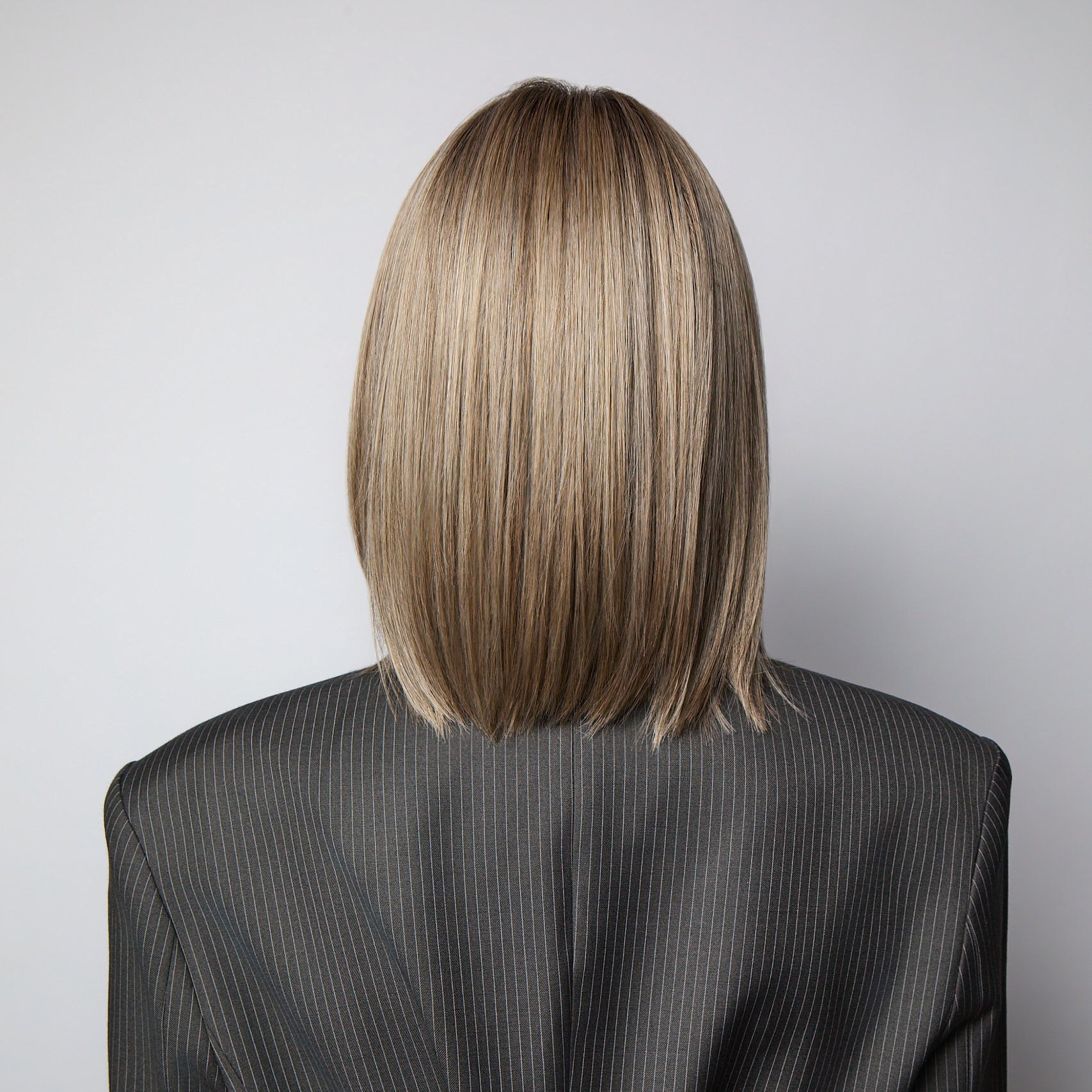 Ila back view shown in Greige-R